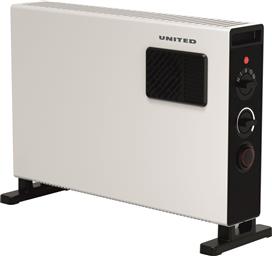 United UHC-929 Θερμοπομπός Δαπέδου 2000W Λευκός