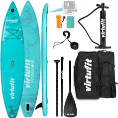 Virtufit Voyager 381 Φουσκωτή Σανίδα SUP με Μήκος 3.81m Turquoise VFW06083