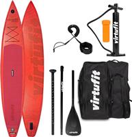 Virtufit Racer 381 Φουσκωτή Σανίδα SUP με Μήκος 3.81m Κόκκινη VFW06085