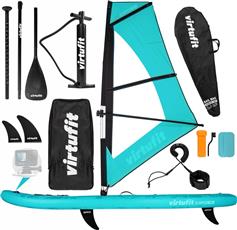 Virtufit Surfer 305 Φουσκωτή Σανίδα SUP με Μήκος 3.05m Turquoise VFW06087