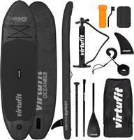 Virtufit Ocean 275 Φουσκωτή Σανίδα SUP με Μήκος 2.75m Μαύρο VFW06114