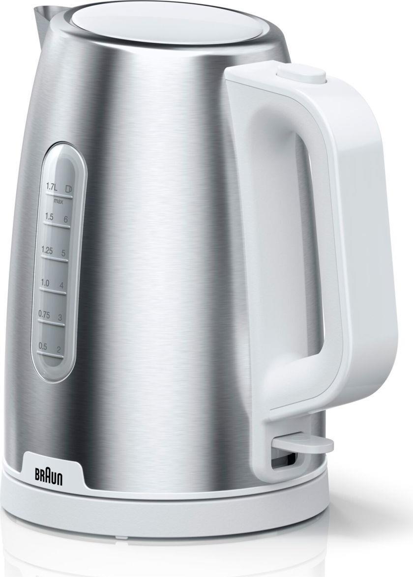 Braun WK1500 Βραστήρας 1.7lt 2200W Ασημί | apothema.gr