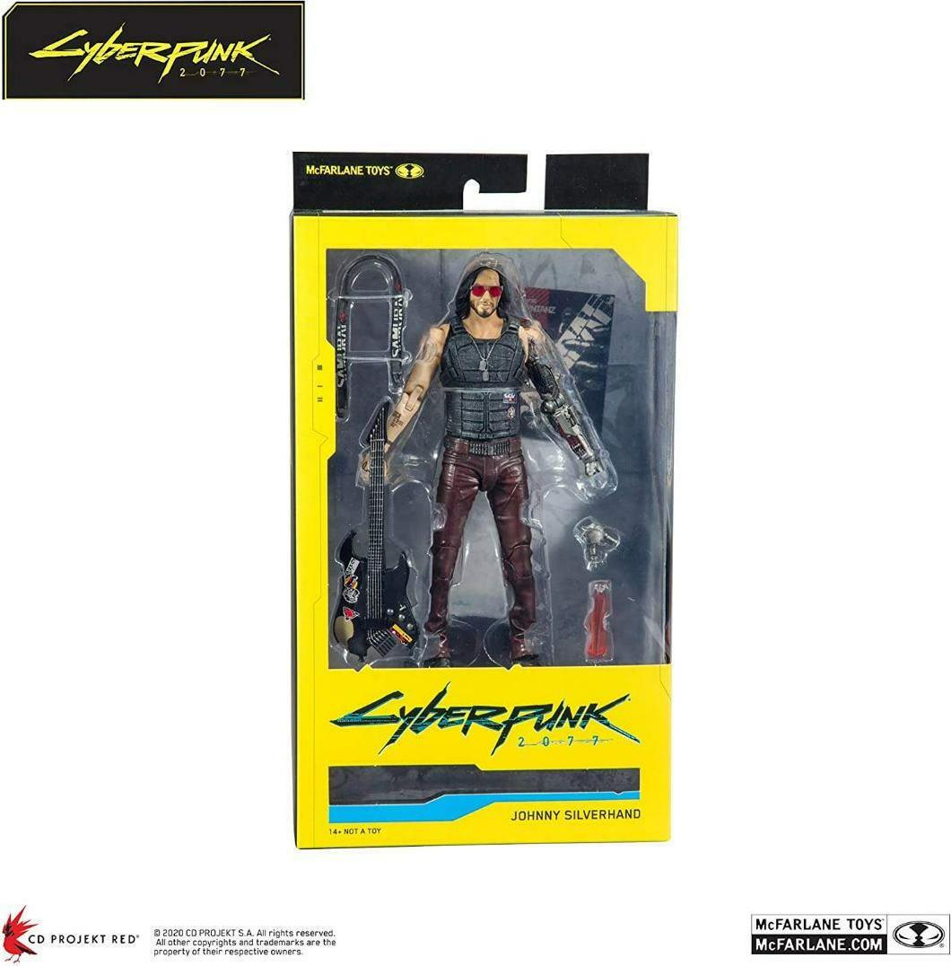 JOHNNY SILVERHAND FIGURINE CYBERPUNK 2077 McFARLANE TOYS 18 CM 787926135015 Kingdom Figurine.fr 3