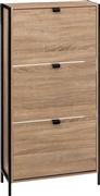 5Five Simply Smart Aliaj Ξύλινη Παπουτσοθήκη με 3 Ράφια Μπεζ 63.2x24x122cm 193448