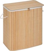 5Five Simply Smart Καλάθι Απλύτων Bamboo με Καπάκι 52x32x63cm Καφέ