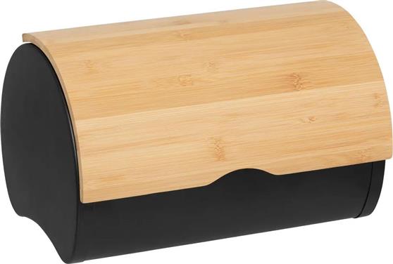 5Five Simply Smart Ψωμιέρα με Καπάκι Μεταλλική Μπεζ 32cm 203099