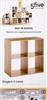 5Five Simply Smart Ραφιέρα Καφέ 67.6x32x67.6cm 138908