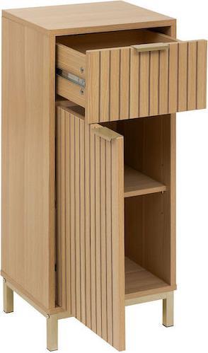 5Five Simply Smart Tasso Ντουλάπι Μπάνιου Μ33xΒ28xΥ80cm Μπεζ 349000015