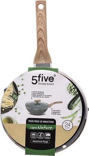 5Five Simply Smart Wok από Αλουμίνιο 24cm 111010A