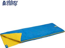 Abbey Sleeping Bag Διπλό Μπλε-Κίτρινο 21NL-KOG