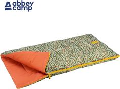 Abbey Sleeping Bag Παιδικό 2 Εποχών Camp Πράσινο-Πορτοκαλί 21NU-LGO