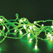 Aca 180 Χριστουγεννιάτικα Λαμπάκια LED Πράσινα 3m σε Σειρά με Διαφανές Καλώδιο και Προγράμματα X08180522