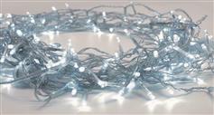 Aca 20 Χριστουγεννιάτικα Λαμπάκια LED Ψυχρό Λευκό 2.20m Μπαταρίας σε Σειρά με Διαφανές Καλώδιο X0620212