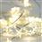 Aca 20 Χριστουγεννιάτικα Λαμπάκια LED Θερμό Λευκό 2.1m x 210cm Μπαταρίας σε Σειρά με Ασημί Καλώδιο Star X01201112