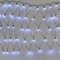 Aca 50 Λαμπάκια LED 0.8m x 55cm Ψυχρό Λευκό τύπου Δίχτυ X0850211