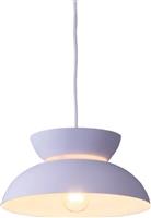 Aca Aeolus Μοντέρνο Κρεμαστό Φωτιστικό Μονόφωτο Καμπάνα με Ντουί E27 σε Λευκό Χρώμα KS871P29WH