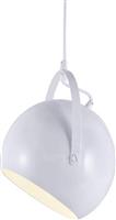 Aca Akanaes Μοντέρνο Κρεμαστό Φωτιστικό Μονόφωτο Μπάλα με Ντουί E27 σε Λευκό Χρώμα OD8067WH