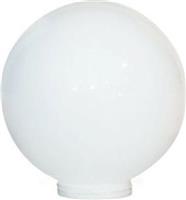 Aca Απλίκα στρογγυλή μπάλα Φ20cm Φωτιστικό Γλόμπος Εξωτερικού Χώρου σε Λευκό Χρώμα 35317N