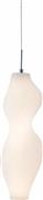 Aca Caryatid Μοντέρνο Κρεμαστό Φωτιστικό με Ενσωματωμένο LED σε Λευκό Χρώμα ZM13LEDP15