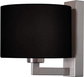 Aca Circe Μοντέρνο Φωτιστικό Τοίχου με Ντουί E27 σε Μαύρο Χρώμα Πλάτους 20cm OD5612BN