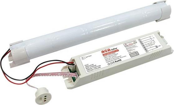 Aca Επαναφορτιζόμενο LED Φωτιστικό Ασφαλείας με Μπαταρία ERGE108090
