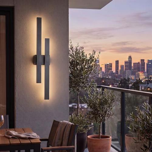 Aca Επιτοίχιο Γραμμικό Φωτιστικό LED IP65 142cm SJ17825