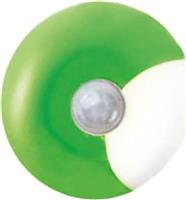 Aca Φωτάκι Νυκτός LED Πράσινο με Αισθητήρα 55504LEDG