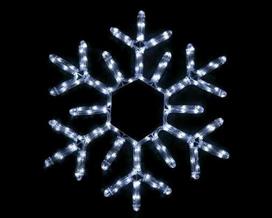 Aca Φωτιζόμενη Χριστουγεννιάτικη Διακοσμητική Φιγούρα Ψυχρό Λευκό Ρεύματος 56x56x56cm Εξωτερικής Χρήσης X0814422311