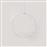 Aca Φωτιζόμενη Χριστουγεννιάτικη Μεταλλική Διακοσμητική Μπάλα Ασημί Ρεύματος 30x30x30cm Εξωτερικής Χρήσης X064524227