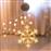 Aca Φωτιζόμενη Χριστουγεννιάτικη Πλαστική Διακοσμητική Φιγούρα Λευκή Μπαταρίας 20x20x17cm Εξωτερικής Χρήσης Snowflake X04151111