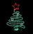Aca Φωτιζόμενο Χριστουγεννιάτικο Διακοσμητικό Πλαστικό Δεντράκι Φωτοσωλήνας 90cm Εξωτερικού Χώρου Ρεύματος Πράσινο XTREELEDGR90