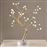 Aca Φωτιζόμενο Χριστουγεννιάτικο Διακοσμητικό Πλαστικό Δεντράκι Φυσικής Όψης 50cm Μπαταρίας Χρυσό X1036152