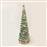 Aca Φωτιζόμενο Χριστουγεννιάτικο Διακοσμητικό Χιονισμένο Μεταλλικό Δεντράκι Κώνος 90cm Μπαταρίας Πράσινο X1150119