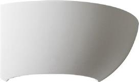 Aca Herlo Μοντέρνο Φωτιστικό Τοίχου με Ντουί E27 σε Λευκό Χρώμα Πλάτους 30cm G85151W