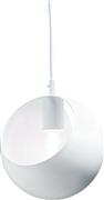 Aca Hosta Μοντέρνο Κρεμαστό Φωτιστικό Μονόφωτο με Ντουί E27 σε Λευκό Χρώμα V36037WH