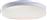 Aca Kallista Μοντέρνα Μεταλλική Πλαφονιέρα Οροφής με Ενσωματωμένο LED σε Λευκό χρώμα 80cm V27LEDC80WH