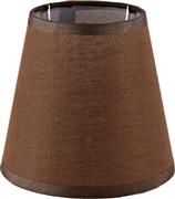 Aca Κωνικό Καπέλο Φωτιστικού Καφέ με Διάμετρο 14cm DL006SHE14