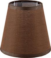 Aca Κωνικό Καπέλο Φωτιστικού Καφέ με Διάμετρο 14cm DL006SHE14