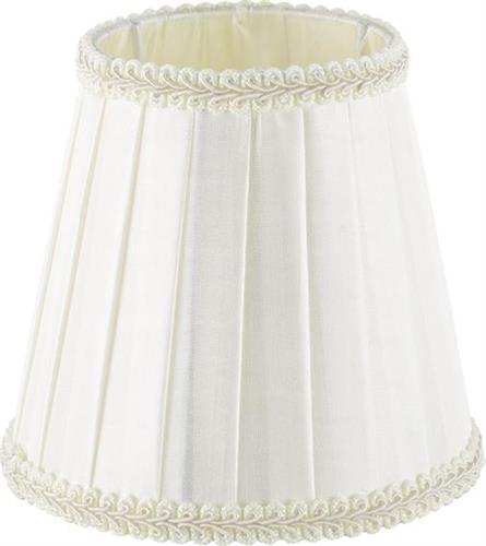 Aca Κωνικό Καπέλο Φωτιστικού Λευκό με Διάμετρο 14.5cm DL002SHE14