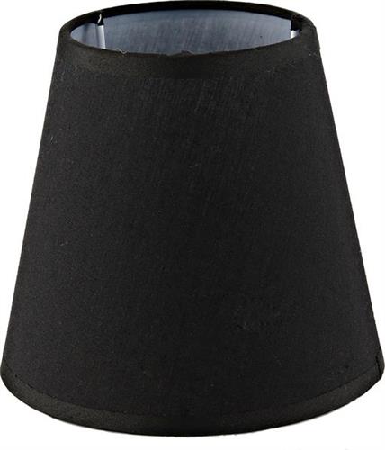 Aca Κωνικό Καπέλο Φωτιστικού Μαύρο με Διάμετρο 14cm DL007SHE14