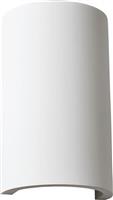 Aca Meio Μοντέρνο Φωτιστικό Τοίχου με Ντουί G9 σε Λευκό Χρώμα Πλάτους 12cm G85281W