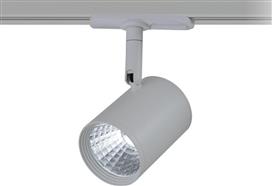 Aca Μονό Σποτ με Ενσωματωμένο LED και Φυσικό Φως Γκρι ZUNO740G2