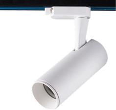 Aca Μονό Σποτ με Ντουί GU10 σε Λευκό χρώμα 24TLA2W