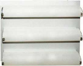 Aca Μοντέρνα Γυάλινη Πλαφονιέρα Οροφής με Ντουί G9 σε Λευκό χρώμα 6x40W COMFORT30216