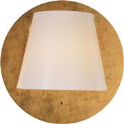 Aca Μοντέρνο Φωτιστικό Τοίχου με Ενσωματωμένο LED και Θερμό Λευκό Φως Λευκό Πλάτους 25cm ZM165LEDWG