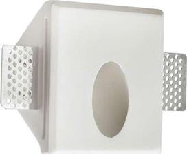 Aca Μοντέρνο Φωτιστικό Τοίχου με Ενσωματωμένο LED και Θερμό Λευκό Φως σε Λευκό Χρώμα Πλάτους 10cm G8004LED