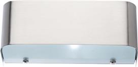 Aca Μοντέρνο Φωτιστικό Τοίχου με Ντουί G9 σε Ασημί Χρώμα V280071W
