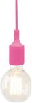 Aca Μοντέρνο Κρεμαστό Φωτιστικό Ανάρτηση με Ντουί E27 σε Ροζ Χρώμα SUTP102P
