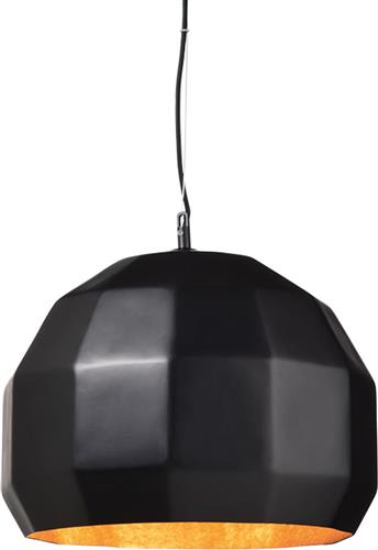 Aca Μοντέρνο Κρεμαστό Φωτιστικό Μονόφωτο Καμπάνα με Ντουί E27 σε Μαύρο Χρώμα V35077BG
