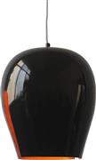 Aca Μοντέρνο Κρεμαστό Φωτιστικό Μονόφωτο με Ντουί E27 σε Μαύρο Χρώμα KS184430BG